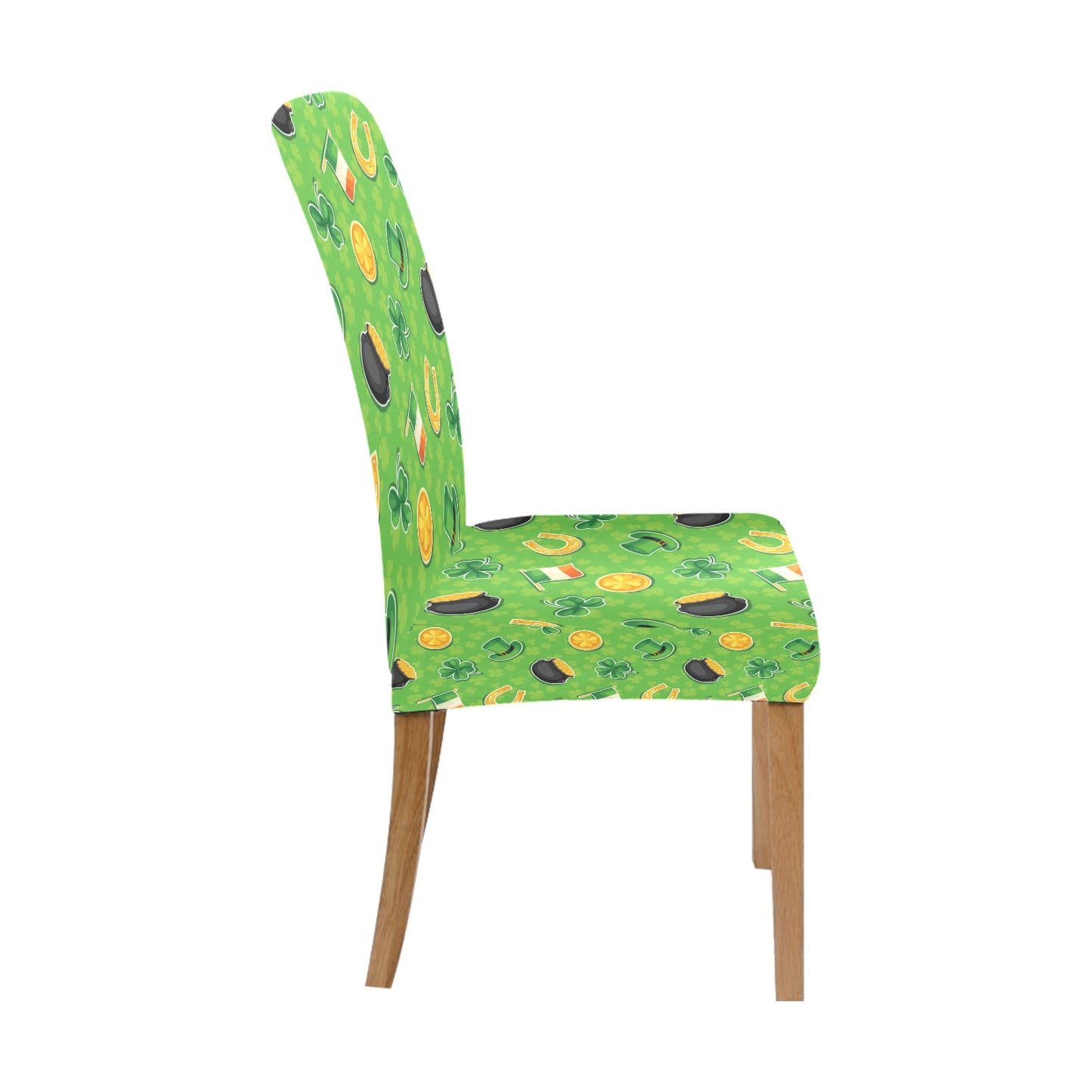 Shamrock Saint Patrick's Day Print Design LKS302 Dining Chair Slipcover