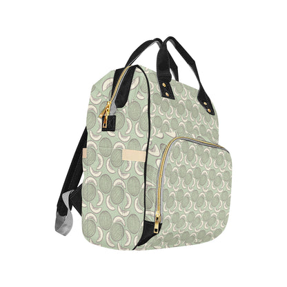 Cantaloupe Pattern Print Design 01 Diaper Bag Backpack