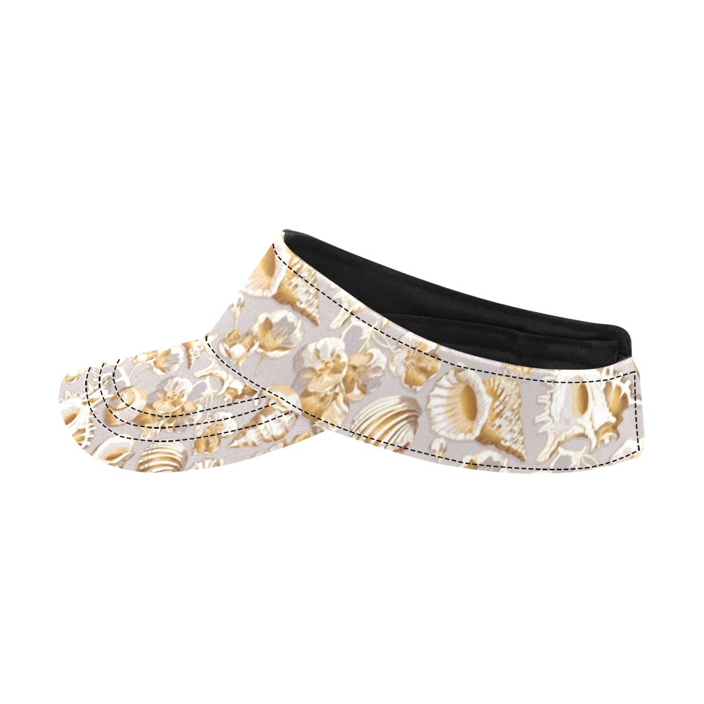 Seashell Print Design LKS309 Unisex Sun Visor