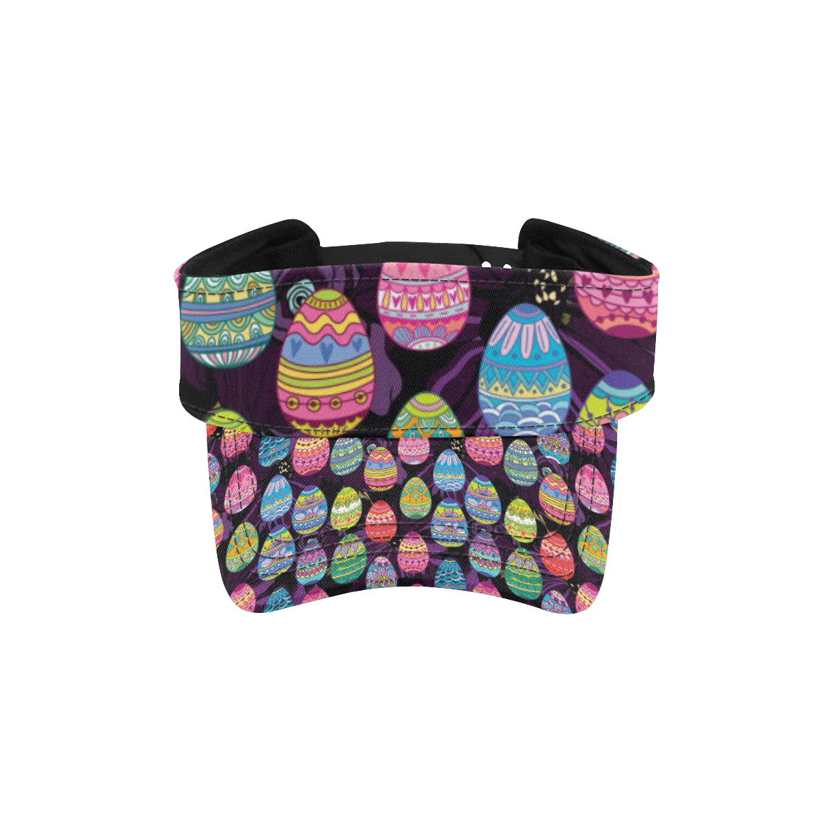 Easter Eggs Pattern Print Design RB08 Unisex Sun Visor