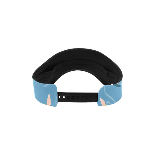 Snowboard Print Design LKS303 Unisex Sun Visor