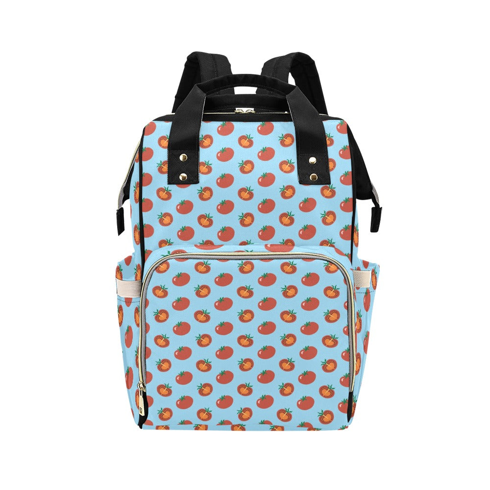 Tomato Print Design LKS304 Diaper Bag Backpack