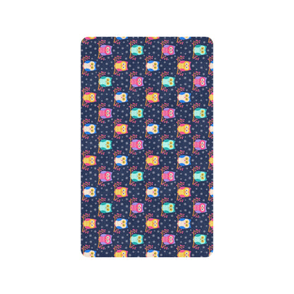 Owl Cute Themed Design Print Rubber Doormat