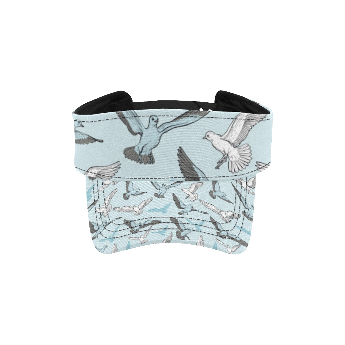 Pigeon Pattern Print Design 03 Unisex Sun Visor