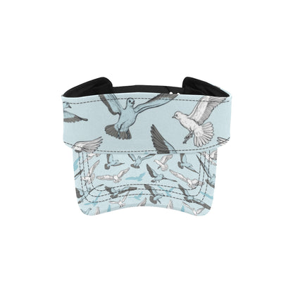 Pigeon Pattern Print Design 03 Unisex Sun Visor