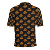 Poop Emoji Pattern Print Design A01 Men Polo Shirt