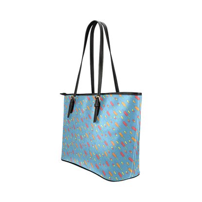 Phlebotomist Medical Pattern Leather Tote Bag