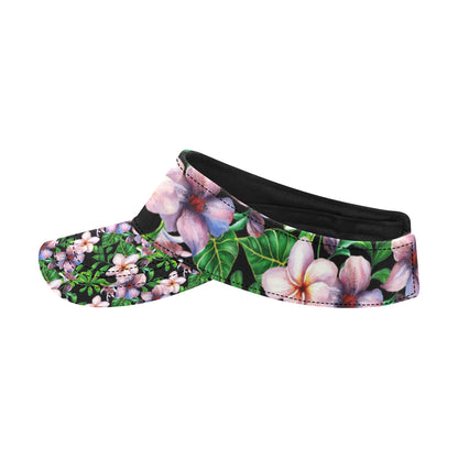 Plumeria Pattern Print Design PM01 Unisex Sun Visor