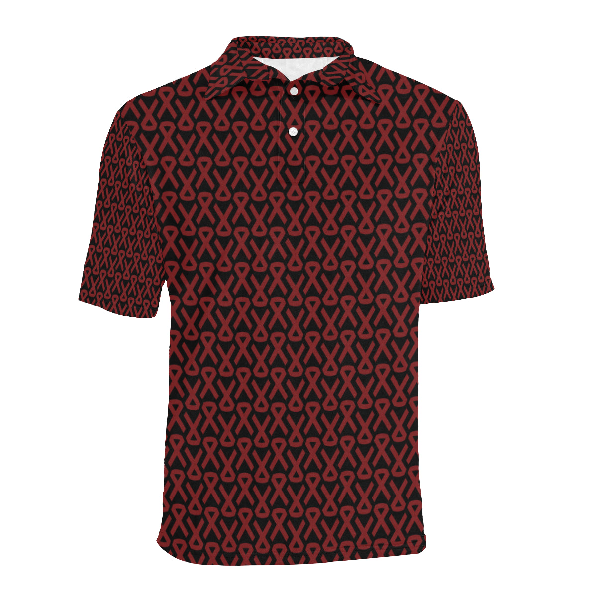 Multiple myeloma Pattern Print Design A01 Men Polo Shirt