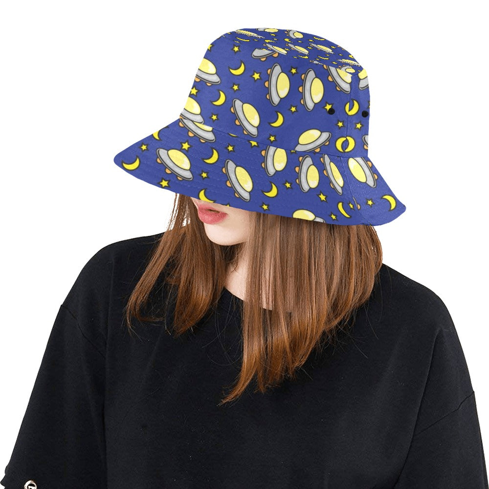 UFO Print Design LKS309 Unisex Bucket Hat