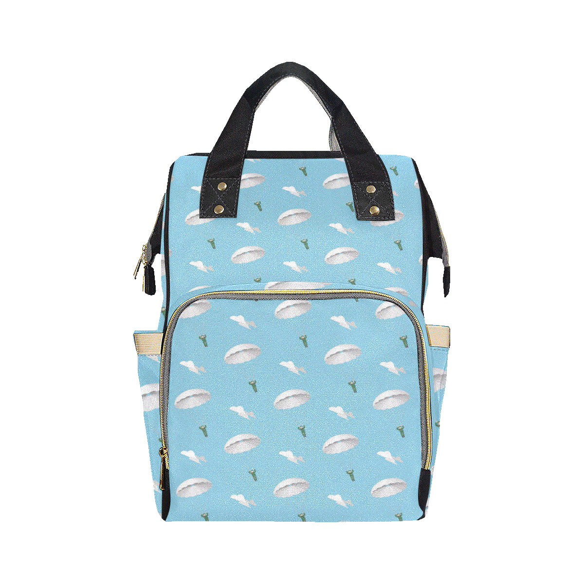 Paratrooper Pattern Print Design A02 Diaper Bag Backpack