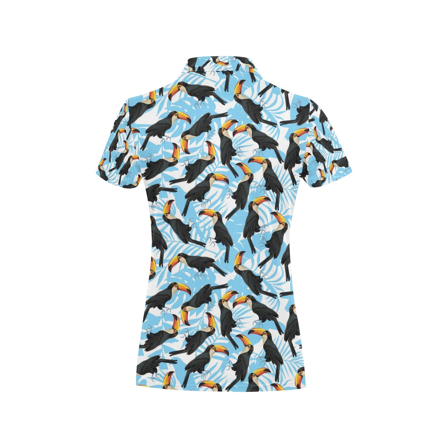Toucan Print Design LKS303 Women's Polo Shirt