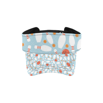 Bowling Pattern Print Design 09 Unisex Sun Visor
