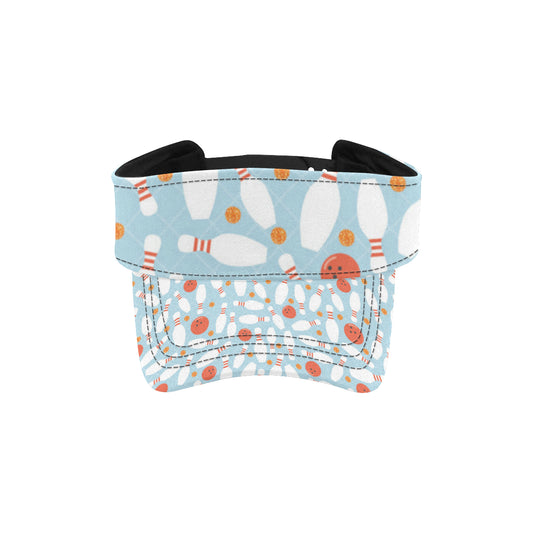 Bowling Pattern Print Design 09 Unisex Sun Visor