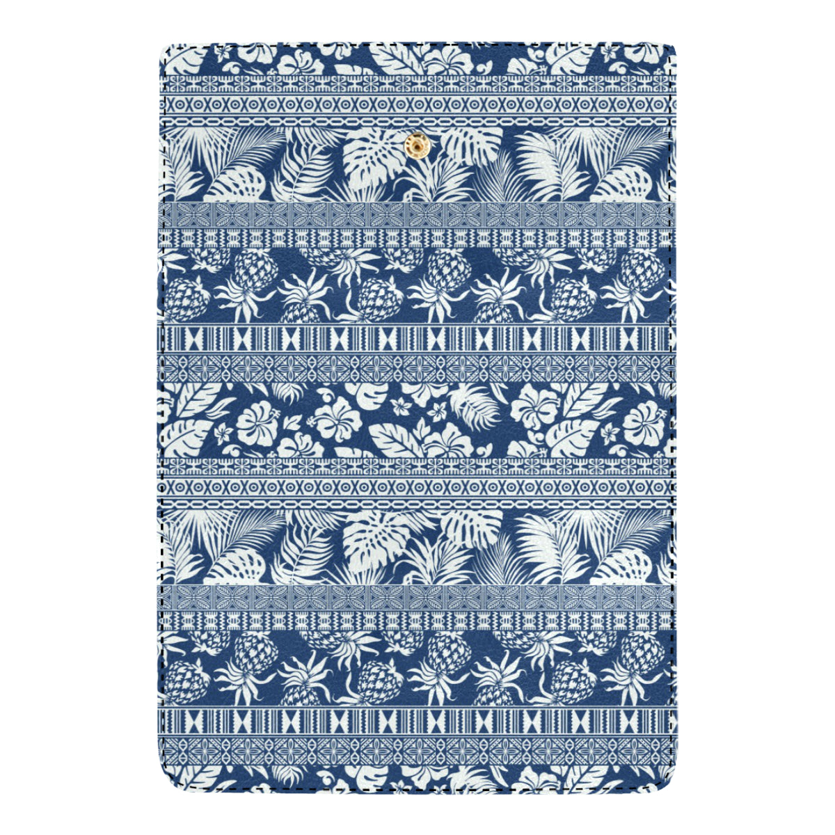 Hawaiian Themed Pattern Print Design H020 Women's Trifold Wallet