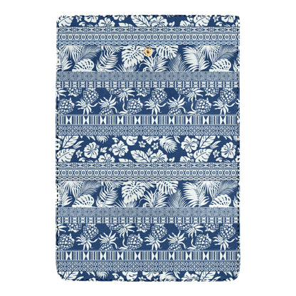 Hawaiian Themed Pattern Print Design H020 Women's Trifold Wallet