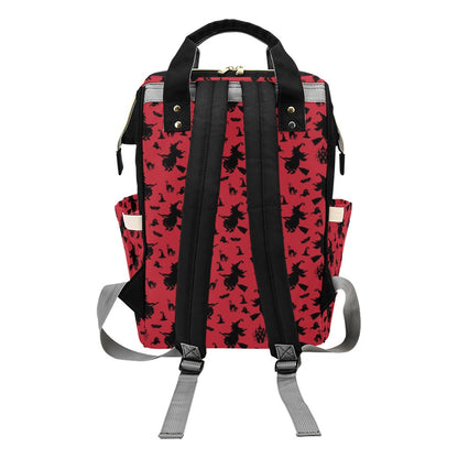 Witch Print Design LKS303 Diaper Bag Backpack