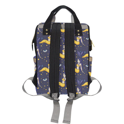 Pisces Pattern Print Design A04 Diaper Bag Backpack