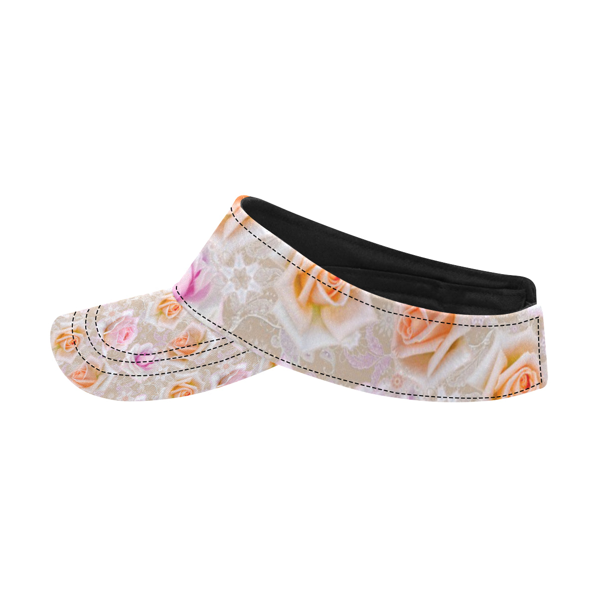 Rose Pattern Print Design RO011 Unisex Sun Visor