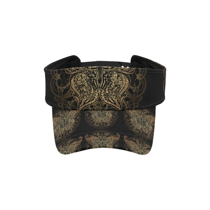 Gold Butterfly Ornamental Unisex Sun Visor