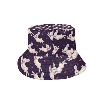 Rabbit Pattern Print Design RB016 Unisex Bucket Hat