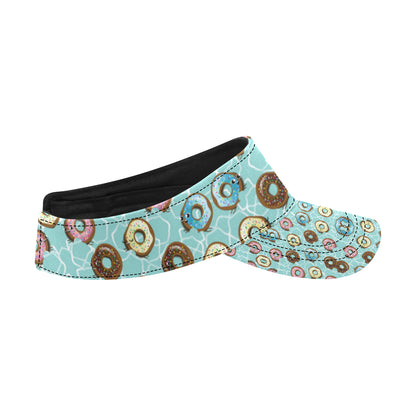 Emoji Donut Print Pattern Unisex Sun Visor