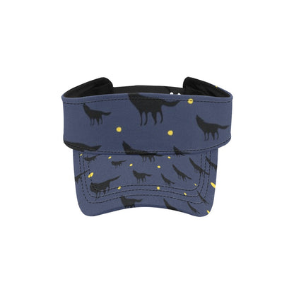 Wolf Print Design LKS301 Unisex Sun Visor