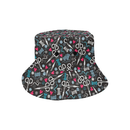 Sewing Equipment Print Design LKS305 Unisex Bucket Hat