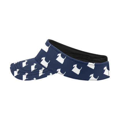 Scottish Terriers Print Design LKS303 Unisex Sun Visor