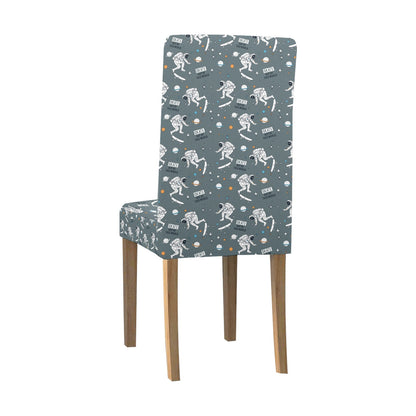 Skateboard Print Design LKS306 Dining Chair Slipcover