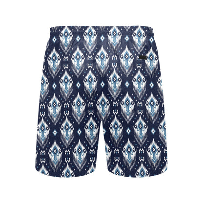 Ethnic Ornament Print Pattern Men's Swim Trunks Beach Shorts