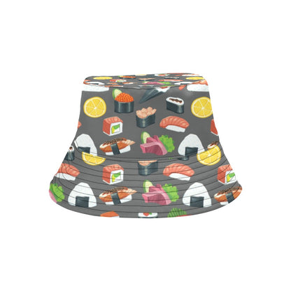 Sushi Print Design LKS302 Unisex Bucket Hat