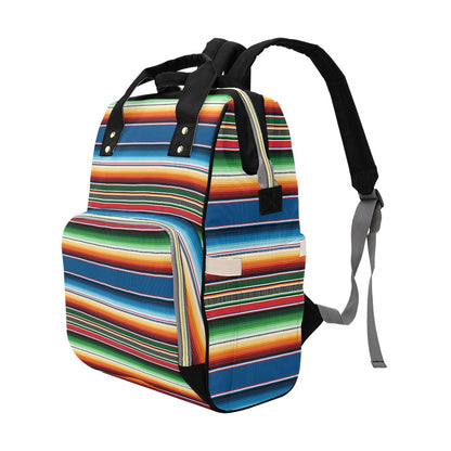 Serape Print Design LKS303 Diaper Bag Backpack