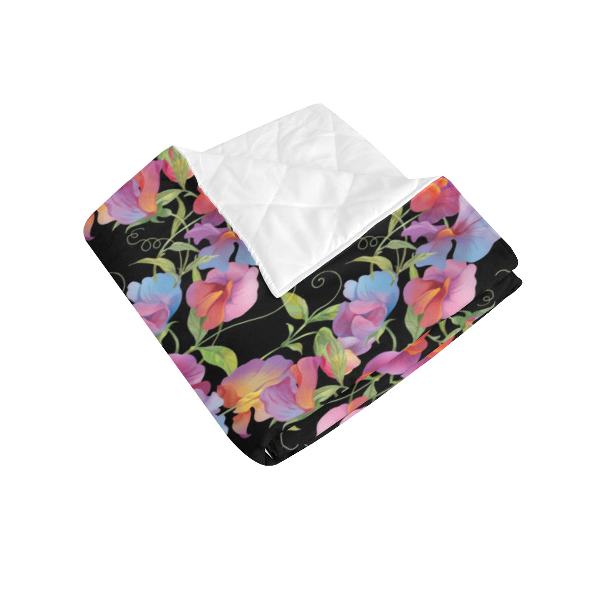 Peony Pattern Print Design PE012 Premium Quilt