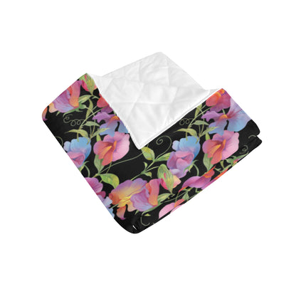 Peony Pattern Print Design PE012 Premium Quilt