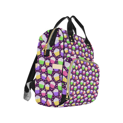 Cupcake Pattern Print Design CP07 Diaper Bag Backpack