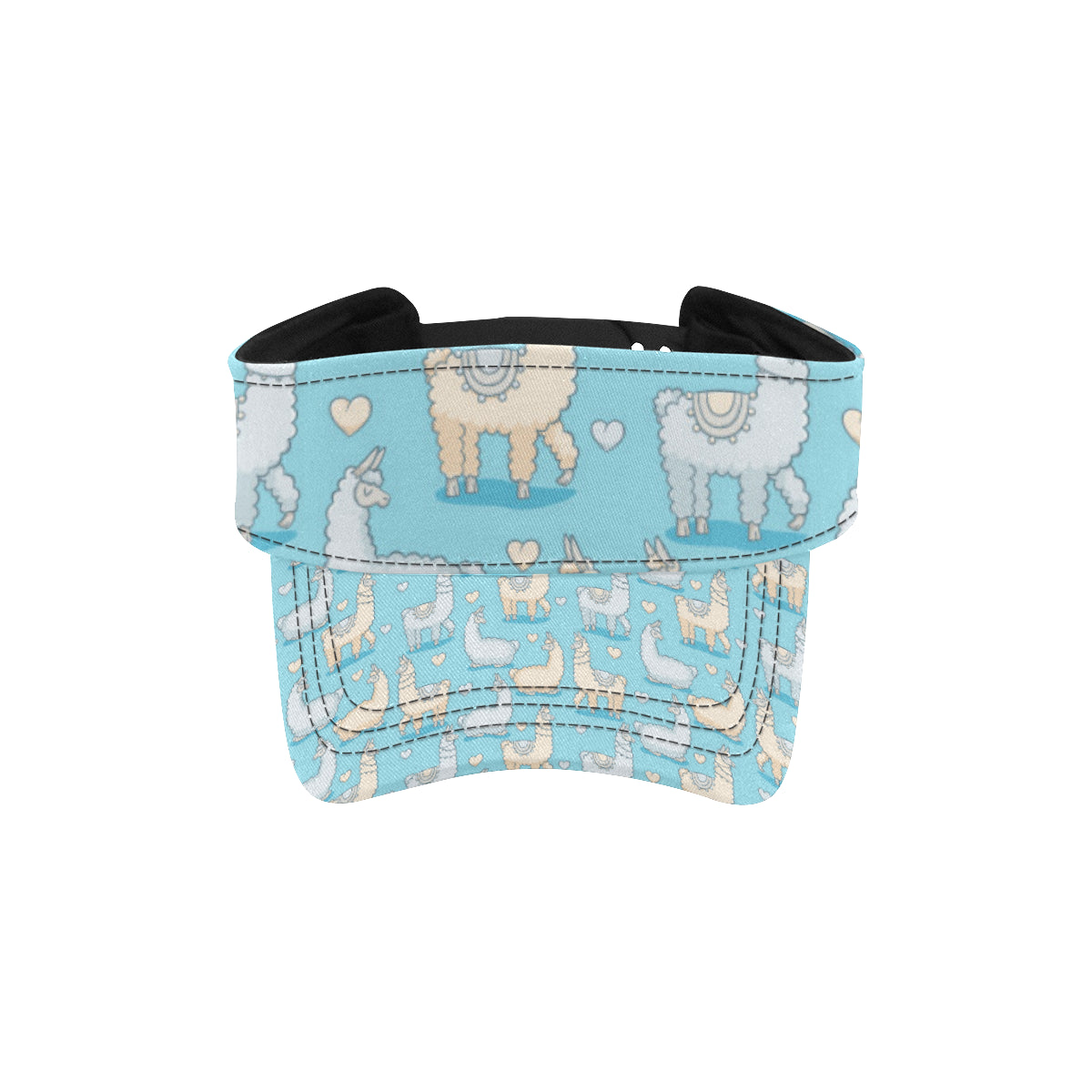 Alpaca Pattern Print Design 06 Unisex Sun Visor