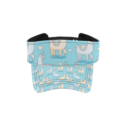 Alpaca Pattern Print Design 06 Unisex Sun Visor
