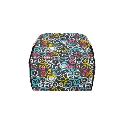 Mechanic Pattern Print Design 02 Diaper Bag Backpack