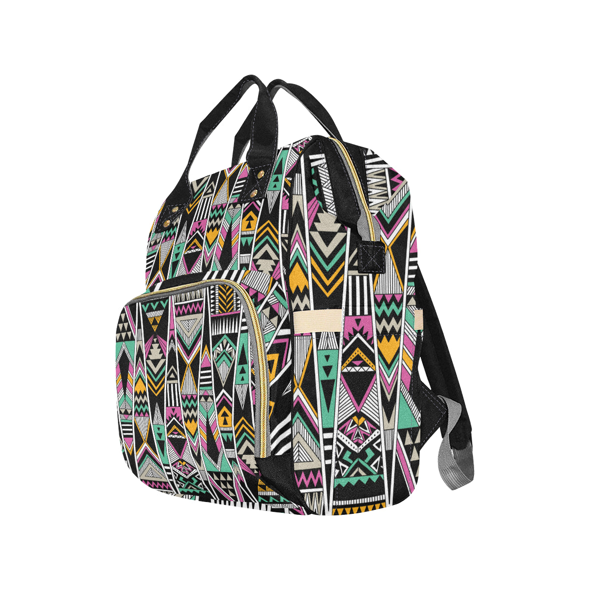 Tribal Aztec Triangle Diaper Bag Backpack