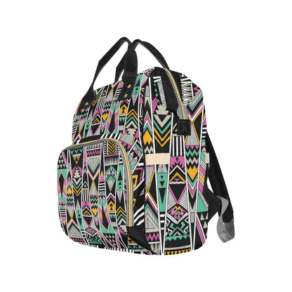 Tribal Aztec Triangle Diaper Bag Backpack
