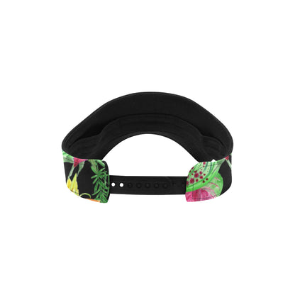 Amaryllis Pattern Print Design AL09 Unisex Sun Visor
