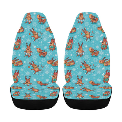 Reindeer Print Design LKS402 Car Seat Covers