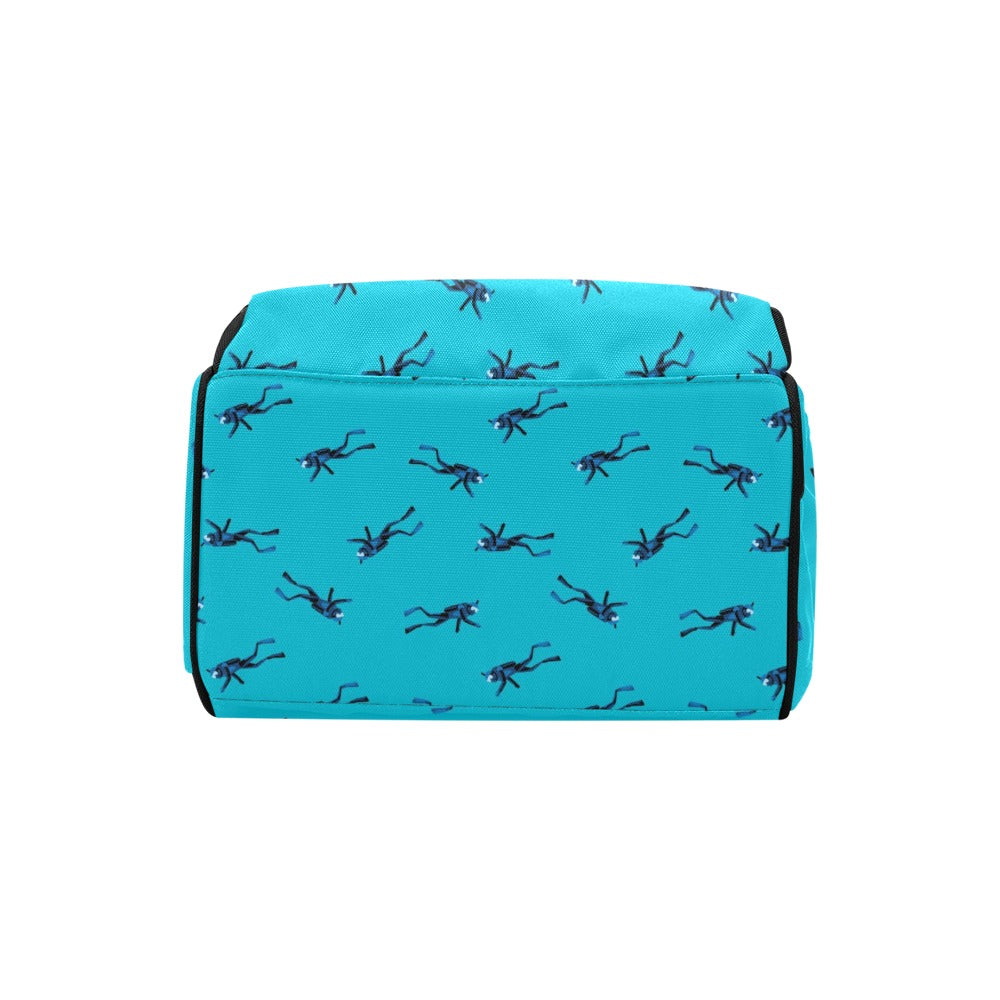 Scuba Driver Print Design LKS304 Diaper Bag Backpack