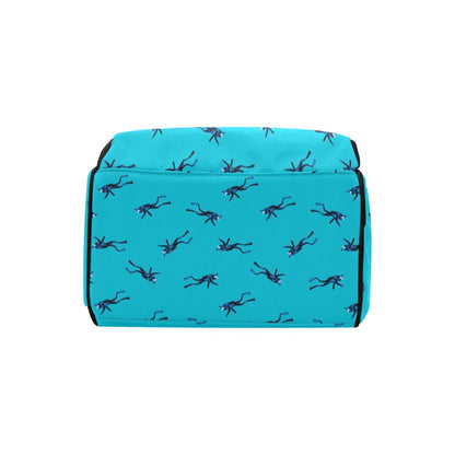 Scuba Driver Print Design LKS304 Diaper Bag Backpack