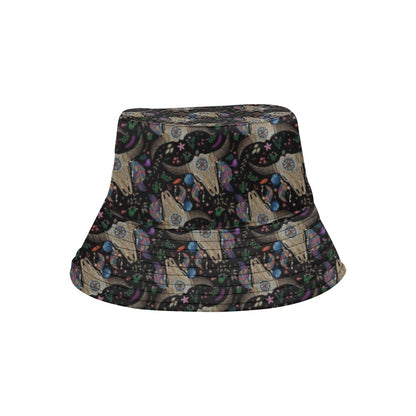 Buffalo Head Print Design LKS401 Unisex Bucket Hat