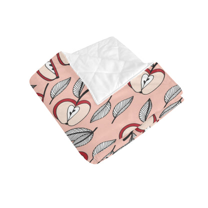 Apple Pattern Print Design AP04 Premium Quilt
