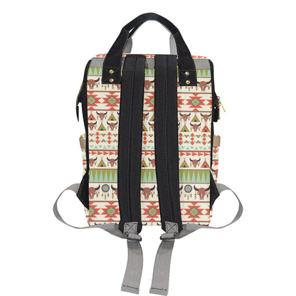 American indian Ethnic Pattern Diaper Bag Backpack