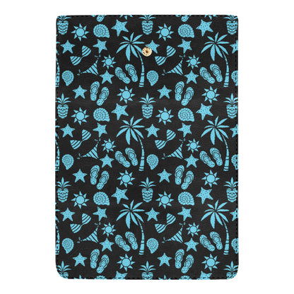 Beach Scene Pattern Print Design 03 Women's Trifold Wallet
