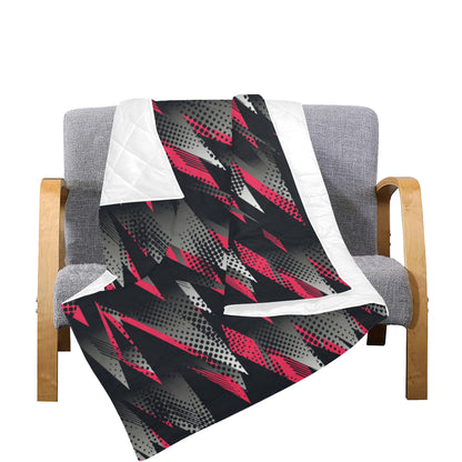 Racing Style Pattern Print Design A04 Premium Quilt